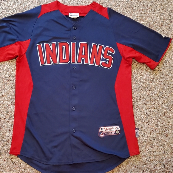 cleveland indians bp jersey